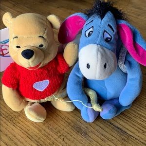 NWT Disney Pooh & Cupid Eeyore